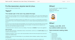 Desktop Screenshot of hzwlug.sluug.org
